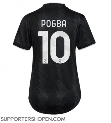 Juventus Paul Pogba #10 Borta Matchtröja Dam 2022-23 Kortärmad